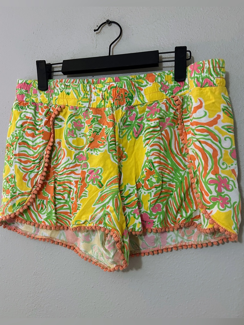 Lilly Pulitzer for Target Tropical Summer Floral Colorful Shorts Size Medium